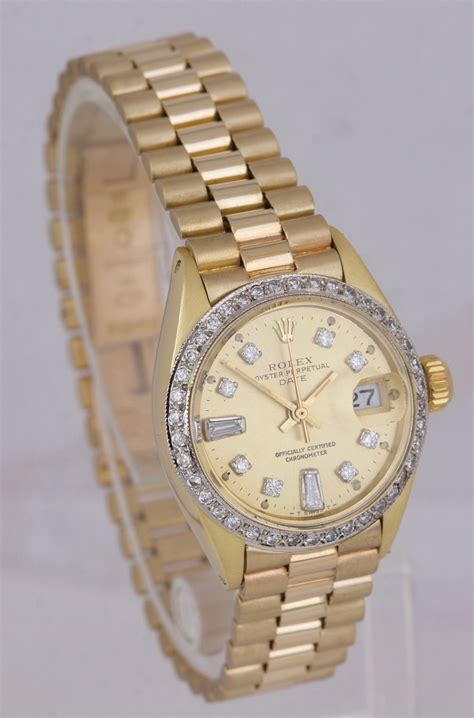 rolex ladies president 69178|rolex ladies diamond bezel watch.